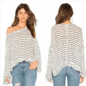 Free People Island Girl Hacci Tee/Sweater
